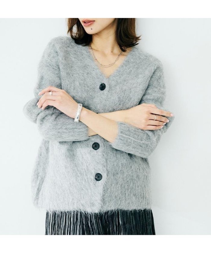 【アンタイトル/UNTITLED】の【ゆったり/モヘヤニット】アルパカ混シャギー カーディガン インテリア・キッズ・メンズ・レディースファッション・服の通販 founy(ファニー) https://founy.com/ ファッション Fashion レディースファッション Fashion for Women トップス・カットソー Cut & Sew Tops ニット Knit Tops & Sweaters カーディガン・羽織り Layered Style Cardigans カーディガン Cardigan, Knitwear シンプル Simple, Minimal スタイリッシュ Stylish, Fashionable スニーカー Sneakers, Trainers スマート Smart, Elegant デニム Denim, Jeans Material リラックス Relax, Relaxed Fit ワイド Wide, Wide Fit おすすめ Recommended / Our Picks |ID: prp329100004830990 ipo3291000000035246902