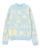 【J.W.アンダーソン/J.W ANDERSON】のCROCKERY JACQUARD JUMPER ブルー|ID: prp329100004830993 ipo3291000000035170522