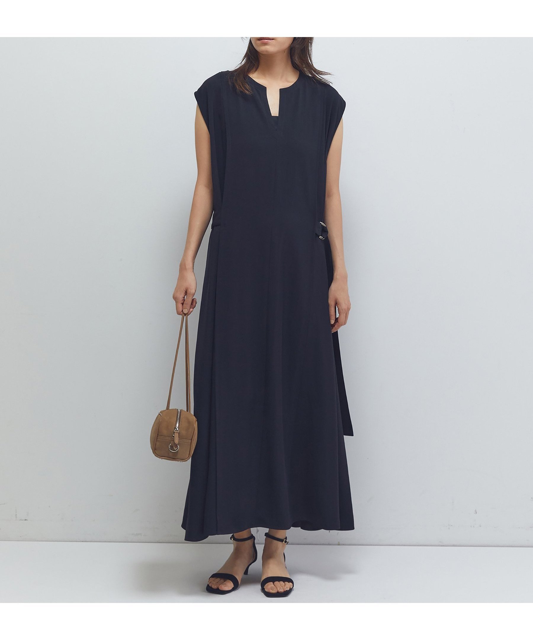 【プルミエ アロンディスモン/1er Arrondissement / MEN】のトリアセAラインワンピース インテリア・キッズ・メンズ・レディースファッション・服の通販 founy(ファニー) 　ファッション　Fashion　メンズファッション　Fashion for Men　シンプル　Simple, Minimal　パターン　Pattern, Design Print　エレガント 上品　Elegant　Black|ID: prp329100004830997 ipo3291000000035170588