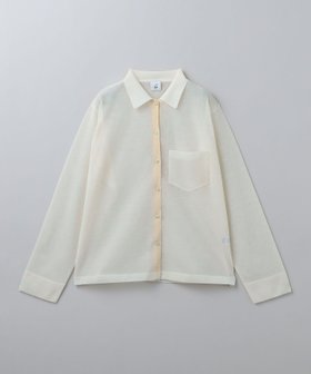 【ユナイテッドアローズ/UNITED ARROWS】の6(ROKU) シアーカラーポイント ニット シャツカーディガン 人気、トレンドファッション・服の通販 founy(ファニー) ファッション Fashion レディースファッション Fashion for Women トップス・カットソー Cut & Sew Tops ニット Knit Tops & Sweaters カーディガン・羽織り Layered Style Cardigans シャツ・ブラウス・オフィスカジュアル Elegant Blouses & Button-Ups インナー Innerwear 春 Spring カーディガン Cardigan, Knitwear S/S・春夏 SS, Spring/Summer, Warm Season アウトレット Outlet / Clearance 夏 Summer |ID:prp329100004831004