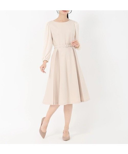 【ストロベリーフィールズ/STRAWBERRY FIELDS】のダブルプリーツワンピース 人気、トレンドファッション・服の通販 founy(ファニー) 　ファッション　Fashion　レディースファッション　Fashion for Women　ワンピース　Dresses　 other-1|ID: prp329100004831009 ipo3291000000035170848