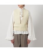 【ユナイテッドアローズ/UNITED ARROWS】のLOEFF スリットネック ベスト 人気、トレンドファッション・服の通販 founy(ファニー) ファッション Fashion レディースファッション Fashion for Women アウター Coat / Outerwear Collection トップス・カットソー Cut & Sew Tops ベスト&ジレ / 重ね着スタイル Vests & Gilets スリット Slit, Slit Detail ベスト Vest, Waistcoat ヴィンテージ Vintage Style thumbnail OFF WHITE|ID: prp329100004831012 ipo3291000000035170871