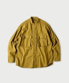 【フォーティファイブ アール/45R】の薄バックサテンの908ニームシャツ 人気、トレンドファッション・服の通販 founy(ファニー) ファッション Fashion レディースファッション Fashion for Women トップス・カットソー Cut & Sew Tops シャツ・ブラウス・オフィスカジュアル Elegant Blouses & Button-Ups バッグ Bags インナー Innerwear サテン Satin, Glossy Fabric バランス Balance, Style Balance フランス France, French ポケット Pocket, Pocket Detail ミリタリー Military, Army Style thumbnail カーキ|ID: prp329100004831014 ipo3291000000035170932