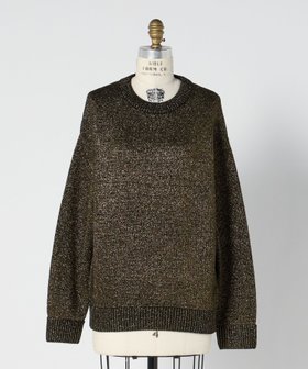 【ドゥロワー/DRAWER】のWINTER3 ラメクルーネックニット 人気、トレンドファッション・服の通販 founy(ファニー) ファッション Fashion レディースファッション Fashion for Women トップス・カットソー Cut & Sew Tops ニット Knit Tops & Sweaters 冬 Winter / This Winter バランス Balance, Style Balance ミックス Mix, Mixed Style リラックス Relax, Relaxed Fit エレガント 上品 Elegant |ID:prp329100004831015