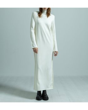 【ビヨーマ/BIYOMA】のCOTTON SILK LONG KNIT DRESS 人気、トレンドファッション・服の通販 founy(ファニー) ファッション Fashion レディースファッション Fashion for Women トップス・カットソー Cut & Sew Tops ニット Knit Tops & Sweaters ワンピース Dresses フォーマル・パーティードレス・結婚式用ドレス Elegant & Casual Dresses 2025年 2025 2025春夏・S/S Spring/Summer 2025 SS25 ショルダー Shoulder, Shoulder Strap ジャケット Jacket, Outerwear タートルネック Turtleneck, High Neck パイピング Piping, Trim Design |ID:prp329100004831017