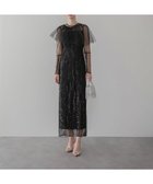 【レジャ/Leja】のLeja-シアーケープスパンコールIラインワンピースドレス結婚式 人気、トレンドファッション・服の通販 founy(ファニー) ファッション Fashion レディースファッション Fashion for Women ワンピース Dresses フォーマル・パーティードレス・結婚式用ドレス Elegant & Casual Dresses エレガント 上品 Elegant クラシカル Classical, Vintage-Inspired スパンコール Sequins, Sequin Embellishment ドレス Dress, One-Piece フィット Fit, Slim Fit 結婚式 Wedding thumbnail BLACK|ID: prp329100004831019 ipo3291000000035170995