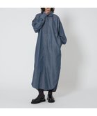 【ユナイテッドアローズ/UNITED ARROWS】のASTRAET デニムライク リボン シャツワンピース 人気、トレンドファッション・服の通販 founy(ファニー) ファッション Fashion レディースファッション Fashion for Women ワンピース Dresses シャツワンピース / 1枚で着映えコーデ Shirt Dresses インディゴ Indigo Denim スリット Slit, Slit Detail フロント Front, Front Design リボン Ribbon, Bow thumbnail NAVY|ID: prp329100004831023 ipo3291000000035171054