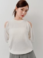 【スナイデル/SNIDEL】のコールドショルダープルオーバー 人気、トレンドファッション・服の通販 founy(ファニー) ファッション Fashion レディースファッション Fashion for Women トップス・カットソー Cut & Sew Tops カジュアルプルオーバー・ニットトップス Pullovers & Knit Tops / Casual Pullovers 今季 This Season, Current Season ショルダー Shoulder, Shoulder Strap シンプル Simple, Minimal ストレート Straight, Straight Cut スマート Smart, Elegant 定番 Standard, Basic Item 人気 Popular, Best Seller フェイス Face, Facial Design フレア Flare, Flared ボトム Bottoms, Lower Wear ラベンダー Lavender おすすめ Recommended / Our Picks エレガント 上品 Elegant |ID:prp329100004831030