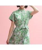 【マッキントッシュ フィロソフィー/MACKINTOSH PHILOSOPHY】のリバティバンドカラーワンピース 人気、トレンドファッション・服の通販 founy(ファニー) ファッション Fashion レディースファッション Fashion for Women ワンピース Dresses 春 Spring コレクション Collection, Seasonal Line フラワー Flower, Floral モチーフ Motif, Design Theme リボン Ribbon, Bow S/S・春夏 SS, Spring/Summer, Warm Season おすすめ Recommended / Our Picks 夏 Summer thumbnail グリーン|ID: prp329100004831031 ipo3291000000035171172