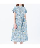【マッキントッシュ フィロソフィー/MACKINTOSH PHILOSOPHY】のリバティバンドカラーワンピース 人気、トレンドファッション・服の通販 founy(ファニー) ファッション Fashion レディースファッション Fashion for Women ワンピース Dresses 春 Spring コレクション Collection, Seasonal Line フラワー Flower, Floral モチーフ Motif, Design Theme リボン Ribbon, Bow S/S・春夏 SS, Spring/Summer, Warm Season おすすめ Recommended / Our Picks 夏 Summer thumbnail ブルー|ID: prp329100004831031 ipo3291000000035171173
