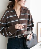 【ディスコート/Discoat】のモチモチスキッパープルオーバー《WEB限定カラーあり》 人気、トレンドファッション・服の通販 founy(ファニー) ファッション Fashion レディースファッション Fashion for Women トップス・カットソー Cut & Sew Tops カジュアルプルオーバー・ニットトップス Pullovers & Knit Tops / Casual Pullovers おすすめ Recommended / Our Picks スキッパー Skipper, Open Collar スラックス Slacks, Dress Pants デニム Denim, Jeans Material バランス Balance, Style Balance リラックス Relax, Relaxed Fit thumbnail ブラウン|ID: prp329100004831034 ipo3291000000035171313