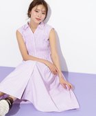 【ジルバイジルスチュアート/JILL by JILLSTUART】のウエストシャーリングストライプシャツワンピース 人気、トレンドファッション・服の通販 founy(ファニー) ファッション Fashion レディースファッション Fashion for Women ワンピース Dresses シャツワンピース / 1枚で着映えコーデ Shirt Dresses おすすめ Recommended / Our Picks コルセット Corset, Bustier シャーリング Shirring, Ruched ジャケット Jacket, Outerwear ストライプ Stripe, Striped Pattern スマート Smart, Elegant トレンド Trend, Trending Now リボン Ribbon, Bow 夏 Summer 春 Spring thumbnail ピンク|ID: prp329100004831035 ipo3291000000035171324