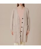 【マッキントッシュ ロンドン/MACKINTOSH LONDON】のウールスムースニットカーディガン 人気、トレンドファッション・服の通販 founy(ファニー) ファッション Fashion レディースファッション Fashion for Women トップス・カットソー Cut & Sew Tops ニット Knit Tops & Sweaters カーディガン・羽織り Layered Style Cardigans イタリア Italy バランス Balance, Style Balance フロント Front, Front Design エレガント 上品 Elegant 冬 Winter / This Winter 秋 Autumn thumbnail ベージュ|ID: prp329100004831036 ipo3291000000035171329