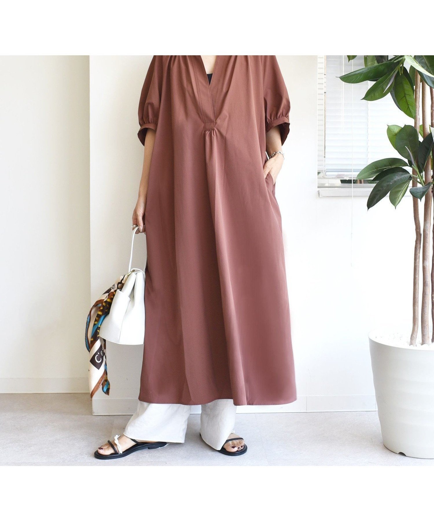 【シップス フォー ウィメン/SHIPS】の手洗い可能 RENU ソフト タイプライター ギャザー ワンピース 人気、トレンドファッション・服の通販 founy(ファニー) 　ファッション　Fashion　レディースファッション　Fashion for Women　ワンピース　Dresses　ギャザー　Gathered, Ruffled　タイプライター　Typewriter Fabric, Crisp Cotton　 other-1|ID: prp329100004831038 ipo3291000000035171341