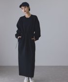 【アダム エ ロペ/ADAM ET ROPE'】のフォルムニットワンピース 人気、トレンドファッション・服の通販 founy(ファニー) ファッション Fashion レディースファッション Fashion for Women ワンピース Dresses ニットワンピース Knit Dresses インナー Innerwear ギャザー Gathered, Ruffled シアー Sheer, See-Through スニーカー Sneakers, Trainers スリーブ Sleeve, Long Sleeve / Short Sleeve タートルネック Turtleneck, High Neck バランス Balance, Style Balance フォルム Silhouette, Form ポケット Pocket, Pocket Detail リラックス Relax, Relaxed Fit ロング Long, Long-Length A/W・秋冬 Autumn/Winter おすすめ Recommended / Our Picks 2026年 2026 thumbnail ブラック(01)|ID: prp329100004831039 ipo3291000000035171380