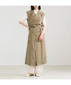 【デミルクス ビームス/Demi-Luxe BEAMS】の【12/25新規値下げ】ノースリーブ ロングトレンチ ワンピース 人気、トレンドファッション・服の通販 founy(ファニー) ファッション Fashion レディースファッション Fashion for Women ワンピース Dresses エレガント 上品 Elegant カットソー Cut and Sewn Top クラシカル Classical, Vintage-Inspired タンブラー Tumbler, Travel Mug ダブル Double, Double-Breasted トレンチ Trench, Trench Coat ノースリーブ Sleeveless, No-Sleeve ロング Long, Long-Length おすすめ Recommended / Our Picks thumbnail BEIGE|ID: prp329100004831040 ipo3291000000035171418
