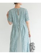 【アーバンリサーチ ロッソ/URBAN RESEARCH ROSSO】のkaene リボンチュールエプロンドレス mint|ID: prp329100004831041 ipo3291000000035171448