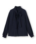【トゥモローランド/TOMORROWLAND】のグロスアムンゼン フリルカラーリボンブラウス 人気、トレンドファッション・服の通販 founy(ファニー) ファッション Fashion レディースファッション Fashion for Women トップス・カットソー Cut & Sew Tops シャツ・ブラウス・オフィスカジュアル Elegant Blouses & Button-Ups おすすめ Recommended / Our Picks なめらか Smooth, Silky Texture インナー Innerwear キュプラ Cupro, Eco Fabric ジャケット Jacket, Outerwear セレモニー Ceremony ビジネス 仕事 通勤 Business / Work / Commuting フリル Frill, Ruffle リボン Ribbon, Bow エレガント 上品 Elegant 入学式 Entrance Ceremony thumbnail 69 ネイビー|ID: prp329100004831042 ipo3291000000035171468