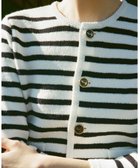 【トゥモローランド/TOMORROWLAND】の【WEB限定】ハーフミラノリブボーダー クルーネックカーディガン 人気、トレンドファッション・服の通販 founy(ファニー) ファッション Fashion レディースファッション Fashion for Women トップス・カットソー Cut & Sew Tops カーディガン・羽織り Layered Style Cardigans アンティーク Antique-Inspired カーディガン Cardigan, Knitwear クラシック Classic, Timeless Style コンパクト Compact, Small Size バランス Balance, Style Balance フォルム Silhouette, Form ポケット Pocket, Pocket Detail モダン Modern, Contemporary ロング Long, Long-Length 2025年 2025 2025春夏・S/S Spring/Summer 2025 SS25 thumbnail 62 ホワイト系|ID: prp329100004831049 ipo3291000000035171634
