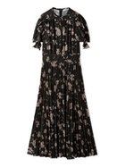 【セルフォード/CELFORD】のブラードフラワープリントワンピース 人気、トレンドファッション・服の通販 founy(ファニー) ファッション Fashion レディースファッション Fashion for Women ワンピース Dresses インナー Innerwear シャーリング Shirring, Ruched スマート Smart, Elegant フラワー Flower, Floral フリル Frill, Ruffle プリント Print, Printed Pattern プリーツ Pleats, Pleated モチーフ Motif, Design Theme リボン Ribbon, Bow thumbnail BLK[009]|ID: prp329100004831050 ipo3291000000035171636
