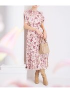 【セルフォード/CELFORD】のブラードフラワープリントワンピース 人気、トレンドファッション・服の通販 founy(ファニー) ファッション Fashion レディースファッション Fashion for Women ワンピース Dresses インナー Innerwear シャーリング Shirring, Ruched スマート Smart, Elegant フラワー Flower, Floral フリル Frill, Ruffle プリント Print, Printed Pattern プリーツ Pleats, Pleated モチーフ Motif, Design Theme リボン Ribbon, Bow thumbnail PNK[066]|ID: prp329100004831050 ipo3291000000035171638