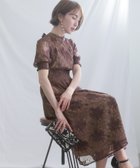 【プールヴー/PourVous】のバックリボンシャーリング結婚式オケージョンドレス同窓会パーティードレスお呼ばれ パープル|ID: prp329100004831055 ipo3291000000035171790