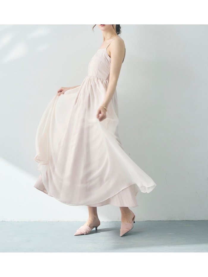 【オル/Olu】のシフォンサーキュラーワンピース インテリア・キッズ・メンズ・レディースファッション・服の通販 founy(ファニー) https://founy.com/ ファッション Fashion レディースファッション Fashion for Women ワンピース Dresses キャミワンピース Cami Dress, Slip Dress シフォン Chiffon, Lightweight Fabric シンプル Simple, Minimal 夏 Summer 春 Spring S/S・春夏 SS, Spring/Summer, Warm Season |ID: prp329100004831058 ipo3291000000035171892