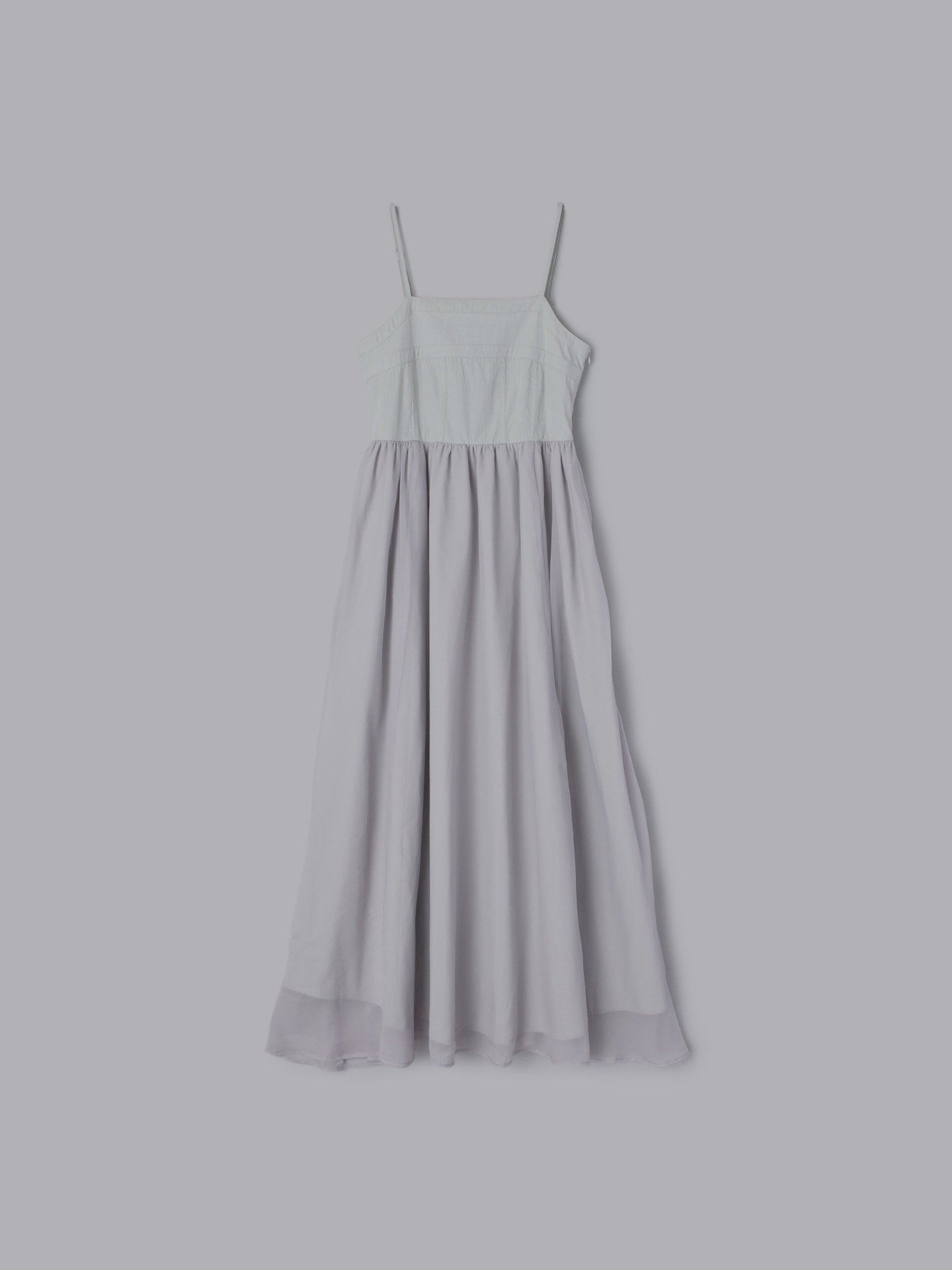 【オル/Olu】のシフォンサーキュラーワンピース インテリア・キッズ・メンズ・レディースファッション・服の通販 founy(ファニー) 　ファッション　Fashion　レディースファッション　Fashion for Women　ワンピース　Dresses　キャミワンピース　Cami Dress, Slip Dress　シフォン　Chiffon, Lightweight Fabric　シンプル　Simple, Minimal　夏　Summer　春　Spring　S/S・春夏　SS, Spring/Summer, Warm Season　blue gray|ID: prp329100004831058 ipo3291000000035171894