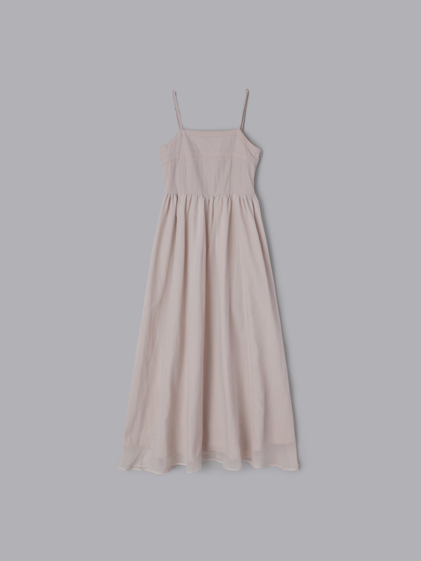 【オル/Olu】のシフォンサーキュラーワンピース インテリア・キッズ・メンズ・レディースファッション・服の通販 founy(ファニー) 　ファッション　Fashion　レディースファッション　Fashion for Women　ワンピース　Dresses　キャミワンピース　Cami Dress, Slip Dress　シフォン　Chiffon, Lightweight Fabric　シンプル　Simple, Minimal　夏　Summer　春　Spring　S/S・春夏　SS, Spring/Summer, Warm Season　smoky pink|ID: prp329100004831058 ipo3291000000035171896
