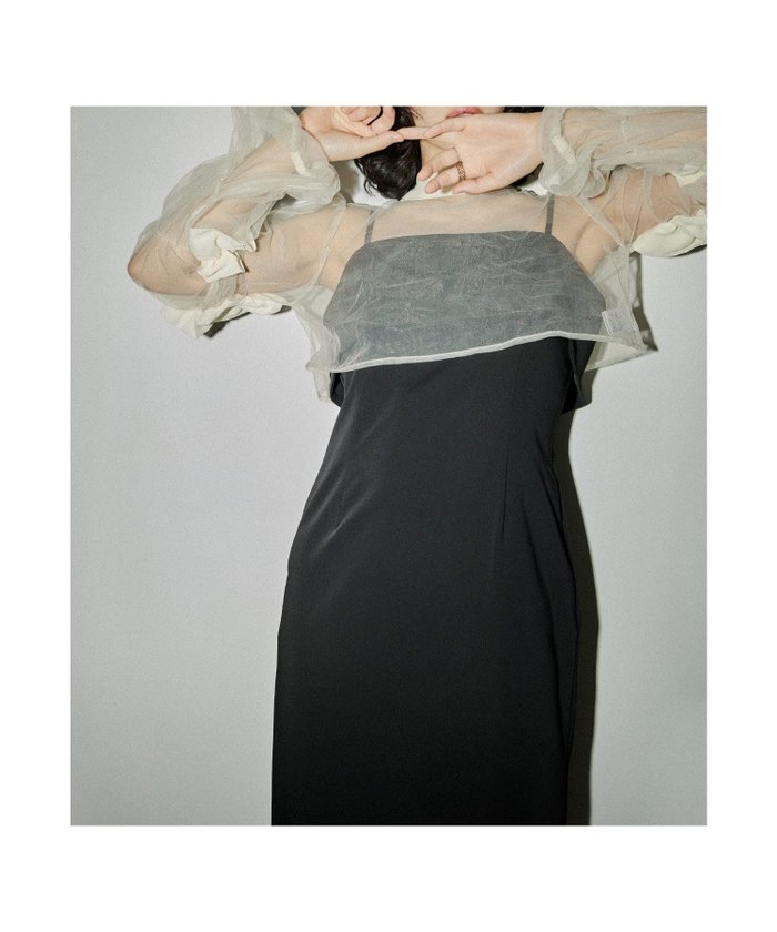 【ビーフラット/bflat】のチュールボレロコクーンドレス 結婚式 パーティードレス オケージョンドレス 同窓会 インテリア・キッズ・メンズ・レディースファッション・服の通販 founy(ファニー) https://founy.com/ ファッション Fashion レディースファッション Fashion for Women アウター Coat / Outerwear Collection ボレロ・ショート丈ジャケット / ドレス羽織りに Boleros & Short Jackets ワンピース Dresses フォーマル・パーティードレス・結婚式用ドレス Elegant & Casual Dresses キャミワンピース Cami Dress, Slip Dress ショート Short, Short Length シンプル Simple, Minimal チュール Tulip, Tulip Motif ドレス Dress, One-Piece フリル Frill, Ruffle ボトルネック Bottle Neck, Mock Neck ボレロ Bolero, Short Cardigan ポケット Pocket, Pocket Detail リボン Ribbon, Bow おすすめ Recommended / Our Picks 結婚式 Wedding 披露宴 Wedding Reception 二次会 After Party |ID: prp329100004831059 ipo3291000000035171946