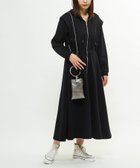 【コンバーストウキョウ/CONVERSE TOKYO】のWAIST CORD HOODIE SWEAT DRESS ブラック|ID: prp329100004831061 ipo3291000000035172021