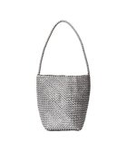 【ヒロフ/HIROFU】の【ブレッツァバッファロー】レザーメッシュショルダーバッグ S 本革 ステッチ メタリックカラー(商品番号 P25-36508) 人気、トレンドファッション・服の通販 founy(ファニー) ファッション Fashion レディースファッション Fashion for Women 手編み Hand-Knitted, Handmade Knit ハンド Hand, Handmade ボックス Boxy, Box Shape ポケット Pocket, Pocket Detail メッシュ Mesh, Net Fabric おすすめ Recommended / Our Picks 夏 Summer thumbnail シルバー|ID: prp329100004831072 ipo3291000000035172257