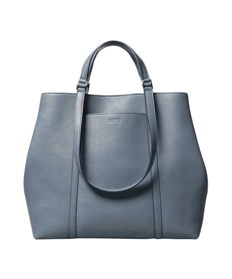 【ヒロフ/HIROFU】の【パティオ】レザートートバッグ L 2WAY 本革 A4サイズ ビジネスバッグ(商品番号 P25-20223) インテリア・キッズ・メンズ・レディースファッション・服の通販 founy(ファニー) 　ファッション　Fashion　レディースファッション　Fashion for Women　バッグ　Bags　イタリア　Italy　軽量　Lightweight, Ultra Light　ジュエリー　Jewelry, Accessories　ダブル　Double, Double-Breasted　ポケット　Pocket, Pocket Detail　マグネット　Magnet, Magnetic Closure　リラックス　Relax, Relaxed Fit　おすすめ　Recommended / Our Picks　旅行　Travel　エレガント 上品　Elegant　ビジネス 仕事 通勤　Business / Work / Commuting　ポラリスブルー|ID: prp329100004831073 ipo3291000000035172275