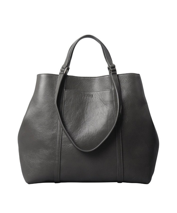 【ヒロフ/HIROFU】の【パティオ】レザートートバッグ L 2WAY 本革 A4サイズ ビジネスバッグ(商品番号 P25-20223) インテリア・キッズ・メンズ・レディースファッション・服の通販 founy(ファニー) 　ファッション　Fashion　レディースファッション　Fashion for Women　バッグ　Bags　イタリア　Italy　軽量　Lightweight, Ultra Light　ジュエリー　Jewelry, Accessories　ダブル　Double, Double-Breasted　ポケット　Pocket, Pocket Detail　マグネット　Magnet, Magnetic Closure　リラックス　Relax, Relaxed Fit　おすすめ　Recommended / Our Picks　旅行　Travel　エレガント 上品　Elegant　ビジネス 仕事 通勤　Business / Work / Commuting　ダークグレー|ID: prp329100004831073 ipo3291000000035172276