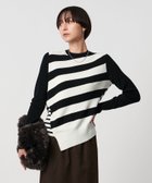 【ユナイテッドアローズ/UNITED ARROWS】のイレギュラー ボーダー ロングスリーブ ニット 人気、トレンドファッション・服の通販 founy(ファニー) ファッション Fashion レディースファッション Fashion for Women トップス・カットソー Cut & Sew Tops ニット Knit Tops & Sweaters おすすめ Recommended / Our Picks アシンメトリー Asymmetrical Style イレギュラー Irregular Design インナー Innerwear シンプル Simple, Minimal スリーブ Sleeve, Long Sleeve / Short Sleeve ベーシック Basic, Essential ボーダー Border, Stripe ロング Long, Long-Length thumbnail その他1|ID: prp329100004831078 ipo3291000000035172320