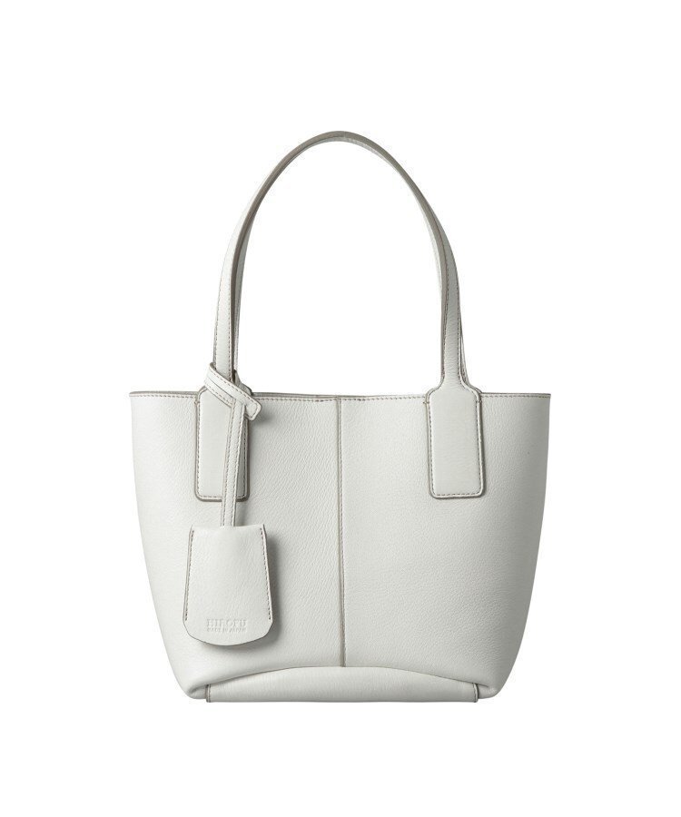 【ヒロフ/HIROFU】の【リトモ】レザートートバッグ S 本革(商品番号 P25-30513) インテリア・キッズ・メンズ・レディースファッション・服の通販 founy(ファニー) 　ファッション　Fashion　レディースファッション　Fashion for Women　バッグ　Bags　イタリア　Italy　コンパクト　Compact, Small Size　シンプル　Simple, Minimal　財布　Wallet, Purse　パッチ　Patch, Appliqué　フォルム　Silhouette, Form　フォーマル　Formal, Dressy　ボトム　Bottoms, Lower Wear　ボンディング　Bonding, Bonded Fabric　ポケット　Pocket, Pocket Detail　マグネット　Magnet, Magnetic Closure　再入荷　Restock / Back in Stock　おすすめ　Recommended / Our Picks　ビジネス 仕事 通勤　Business / Work / Commuting　リバーストーンホワイト|ID: prp329100004831096 ipo3291000000035172571