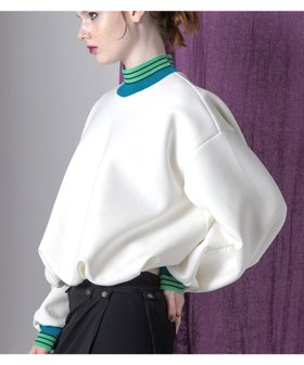 【アウラアイラ/AULA AILA】のMULTI BORDER BALLOON PULLOVER 人気、トレンドファッション・服の通販 founy(ファニー) ファッション Fashion レディースファッション Fashion for Women トップス・カットソー Cut & Sew Tops カジュアルプルオーバー・ニットトップス Pullovers & Knit Tops / Casual Pullovers 2025年 2025 2025-2026秋冬・A/W Autumn/Winter 2025–26 AW25–26 冬 Winter / This Winter ギャザー Gathered, Ruffled コンパクト Compact, Small Size ストレッチ Stretch, Stretchy Fabric ドローコード Drawcord, Drawstring Cord バランス Balance, Style Balance バルーン Balloon, Balloon Silhouette フォルム Silhouette, Form ボーダー Border, Stripe 今季 This Season, Current Season |ID:prp329100004831102