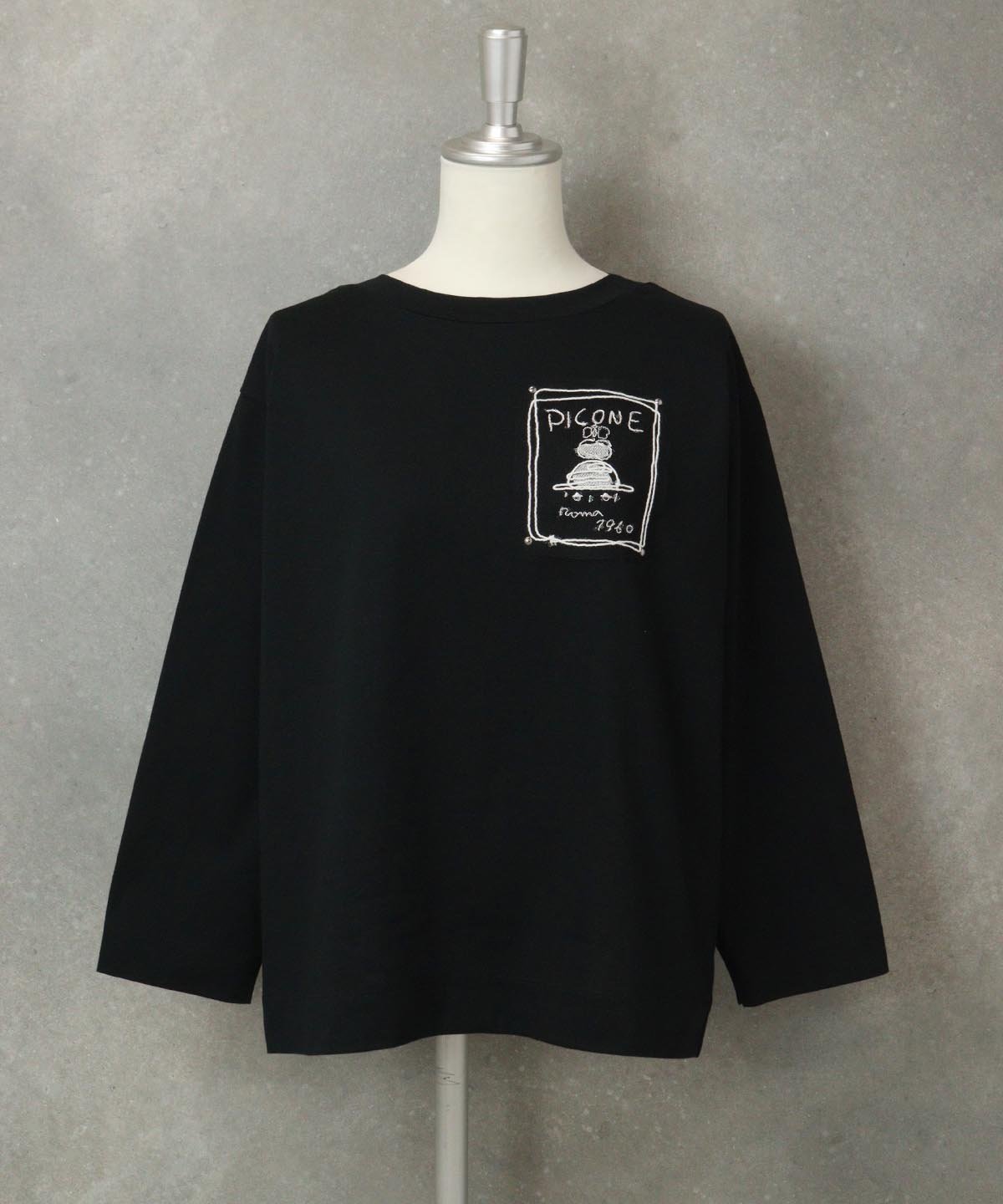 【スタジオピッコーネ/STUDIO PICONE】のUV速乾チュール刺繍プルオーバー 人気、トレンドファッション・服の通販 founy(ファニー) 　ファッション　Fashion　レディースファッション　Fashion for Women　トップス・カットソー　Cut & Sew Tops　カジュアルプルオーバー・ニットトップス　Pullovers & Knit Tops / Casual Pullovers　カットソー　Cut and Sewn Top　シンプル　Simple, Minimal　ストーン　Stone, Gem-Like　スリット　Slit, Slit Detail　チュール　Tulip, Tulip Motif　パール　Pearl, Pearl Accent　吸水　Absorbent, Quick-Dry　無地　Plain, Solid Color　 other-1|ID: prp329100004831106 ipo3291000000035172732