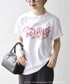 【シップス フォー ウィメン/SHIPS】のGOOD ROCK SPEED 洗濯機可能 NYC カラー ロゴ プリント TEE 人気、トレンドファッション・服の通販 founy(ファニー) ファッション Fashion レディースファッション Fashion for Women インナー Innerwear ヴィンテージ Vintage Style グラフィック Graphic, Graphic Design サロペット Overalls, Salopette ジャケット Jacket, Outerwear ニューヨーク New York, NYC Style バランス Balance, Style Balance フロント Front, Front Design プリント Print, Printed Pattern ボトム Bottoms, Lower Wear 夏 Summer 2025年 2025 2025春夏・S/S Spring/Summer 2025 SS25 thumbnail ホワイト|ID: prp329100004831115 ipo3291000000035172948