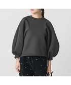 【ビューティ&ユース ユナイテッドアローズ/BEAUTY&YOUTH / UNITED ARROWS】の【WEB限定】ダブルニット ボリュームスリーブプルオーバー 人気、トレンドファッション・服の通販 founy(ファニー) ファッション Fashion レディースファッション Fashion for Women トップス・カットソー Cut & Sew Tops ニット Knit Tops & Sweaters カジュアルプルオーバー・ニットトップス Pullovers & Knit Tops / Casual Pullovers ボリューム袖・フリルスリーブブラウス Voluminous & Ruffle Sleeves / Puffy Sleeve Tops カットソー Cut and Sewn Top シンプル Simple, Minimal スラックス Slacks, Dress Pants ダブル Double, Double-Breasted フォルム Silhouette, Form おすすめ Recommended / Our Picks エレガント 上品 Elegant thumbnail DK.GRAY|ID: prp329100004831125 ipo3291000000035173100