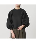 【ビューティ&ユース ユナイテッドアローズ/BEAUTY&YOUTH / UNITED ARROWS】の【WEB限定】ダブルニット ボリュームスリーブプルオーバー 人気、トレンドファッション・服の通販 founy(ファニー) ファッション Fashion レディースファッション Fashion for Women トップス・カットソー Cut & Sew Tops ニット Knit Tops & Sweaters カジュアルプルオーバー・ニットトップス Pullovers & Knit Tops / Casual Pullovers ボリューム袖・フリルスリーブブラウス Voluminous & Ruffle Sleeves / Puffy Sleeve Tops カットソー Cut and Sewn Top シンプル Simple, Minimal スラックス Slacks, Dress Pants ダブル Double, Double-Breasted フォルム Silhouette, Form おすすめ Recommended / Our Picks エレガント 上品 Elegant thumbnail BLACK|ID: prp329100004831125 ipo3291000000035173101