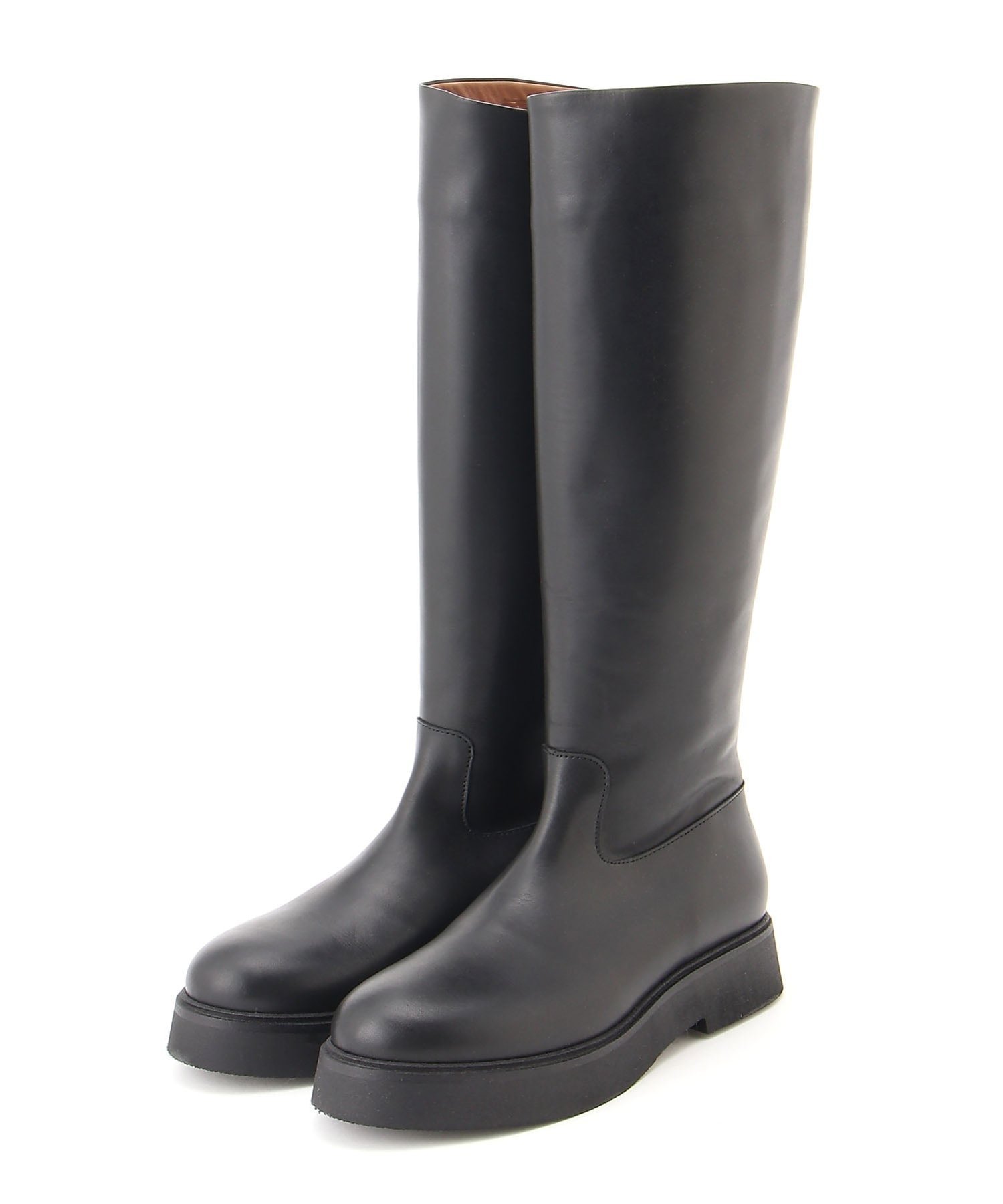 【パドカレ/pas de calais】のブーツ インテリア・キッズ・メンズ・レディースファッション・服の通販 founy(ファニー) 　ファッション　Fashion　レディースファッション　Fashion for Women　ベーシック　Basic, Essential　ロング　Long, Long-Length　クロ|ID: prp329100004831127 ipo3291000000035173156