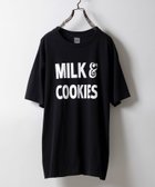 【ナンバー/Number】のMILK COOKIES T-SHIRT 人気、トレンドファッション・服の通販 founy(ファニー) ファッション Fashion レディースファッション Fashion for Women トップス・カットソー Cut & Sew Tops シャツ・ブラウス・オフィスカジュアル Elegant Blouses & Button-Ups ロングTシャツ・Tシャツ Longline T-Shirts & Tees インナー Innerwear グラフィック Graphic, Graphic Design スタイリッシュ Stylish, Fashionable スラックス Slacks, Dress Pants デニム Denim, Jeans Material 人気 Popular, Best Seller バランス Balance, Style Balance プリント Print, Printed Pattern ラバー Rubber, Rubber Sole ワイド Wide, Wide Fit おすすめ Recommended / Our Picks thumbnail BLACK|ID: prp329100004831128 ipo3291000000035173159