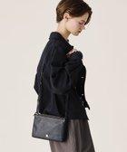 【ビショップ/Bshop】のナッパレザー ジップポーチショルダーバッグ UNISEX 人気、トレンドファッション・服の通販 founy(ファニー) ファッション Fashion レディースファッション Fashion for Women ポーチ&ミニバッグ Pouches & Mini Bags ユニセックス Unisex, Genderless フランス France, French フロント Front, Front Design ボーダー Border, Stripe ポーチ Pouch, Small Case メタル Metal, Metal Parts thumbnail BLACK|ID: prp329100004831141 ipo3291000000035173317