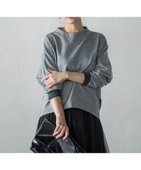 【ロートレ アモン/LAUTRE AMONT】のソフトストレッチダンボールカットソー 人気、トレンドファッション・服の通販 founy(ファニー) ファッション Fashion レディースファッション Fashion for Women トップス・カットソー Cut & Sew Tops カットソー・ベーシックTシャツ Cut-and-Sewn Tops / Stretch Tees & Basics 秋 Autumn カットソー Cut and Sewn Top シンプル Simple, Minimal ストレッチ Stretch, Stretchy Fabric なめらか Smooth, Silky Texture 長袖 Long Sleeve, Full Sleeve バランス Balance, Style Balance A/W・秋冬 Autumn/Winter エレガント 上品 Elegant ビジネス 仕事 通勤 Business / Work / Commuting 2025年 2025 2025-2026秋冬・A/W Autumn/Winter 2025–26 AW25–26 |ID:prp329100004831148