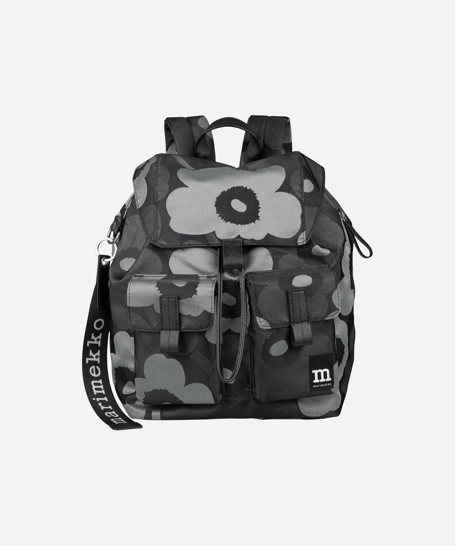 【マリメッコ/marimekko】のEverything Backpack L Unikko バックパック 人気、トレンドファッション・服の通販 founy(ファニー) 　ファッション　Fashion　レディースファッション　Fashion for Women　バッグ　Bags　スマート　Smart, Elegant　ドローコード　Drawcord, Drawstring Cord　フラップ　Flap, Flap Pocket　プリント　Print, Printed Pattern　ポケット　Pocket, Pocket Detail　財布　Wallet, Purse　 other-1|ID: prp329100004831154 ipo3291000000035173586