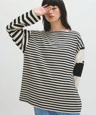 【アダム エ ロペ/ADAM ET ROPE'】の【G.F.G.S. for ADAM ET ROPE 】別注ボートネックボーダー 人気、トレンドファッション・服の通販 founy(ファニー) ファッション Fashion レディースファッション Fashion for Women 春 Spring スタンダード Standard, Basic ボーダー Border, Stripe 別注 Limited Edition, Custom Order リラックス Relax, Relaxed Fit ロング Long, Long-Length S/S・春夏 SS, Spring/Summer, Warm Season 夏 Summer 2024年 2024 2024-2025秋冬・A/W Autumn/Winter 2024–25 AW24–25 2025年 2025 2025春夏・S/S Spring/Summer 2025 SS25 thumbnail ブラック(01)|ID: prp329100004831161 ipo3291000000035173681