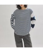 【アダム エ ロペ/ADAM ET ROPE'】の【G.F.G.S. for ADAM ET ROPE 】別注ボートネックボーダー 人気、トレンドファッション・服の通販 founy(ファニー) ファッション Fashion レディースファッション Fashion for Women 春 Spring スタンダード Standard, Basic ボーダー Border, Stripe 別注 Limited Edition, Custom Order リラックス Relax, Relaxed Fit ロング Long, Long-Length S/S・春夏 SS, Spring/Summer, Warm Season 夏 Summer 2024年 2024 2024-2025秋冬・A/W Autumn/Winter 2024–25 AW24–25 2025年 2025 2025春夏・S/S Spring/Summer 2025 SS25 thumbnail ネイビー(40)|ID: prp329100004831161 ipo3291000000035173682