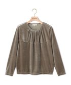 【スキャパ/SCAPA】のストレッチベロアカットソー 人気、トレンドファッション・服の通販 founy(ファニー) ファッション Fashion レディースファッション Fashion for Women トップス・カットソー Cut & Sew Tops カットソー・ベーシックTシャツ Cut-and-Sewn Tops / Stretch Tees & Basics ベロアトップス Velour Tops / Velvet-Look Items エレガント 上品 Elegant カットソー Cut and Sewn Top シンプル Simple, Minimal ストレッチ Stretch, Stretchy Fabric ドレープ Drape, Draping Fabric フィット Fit, Slim Fit フェミニン Feminine, Girly フロント Front, Front Design ベロア Velour, Soft Velvet ボトム Bottoms, Lower Wear 長袖 Long Sleeve, Full Sleeve thumbnail ベージュ|ID: prp329100004831170 ipo3291000000035173845