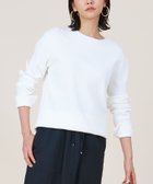 【マイカ ディール/MICA & DEAL】の【marmors】thermal crew neck pullover 人気、トレンドファッション・服の通販 founy(ファニー) ファッション Fashion レディースファッション Fashion for Women トップス・カットソー Cut & Sew Tops カジュアルプルオーバー・ニットトップス Pullovers & Knit Tops / Casual Pullovers シンプル Simple, Minimal ストレッチ Stretch, Stretchy Fabric 定番 Standard, Basic Item ワイド Wide, Wide Fit ワッフル Waffle, Waffle Knit thumbnail WHITE|ID: prp329100004831188 ipo3291000000035174108